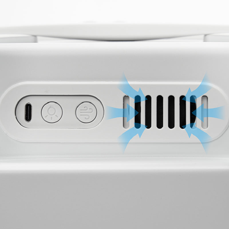 Smart Pet Traveler with LED Lights and Ventilation System