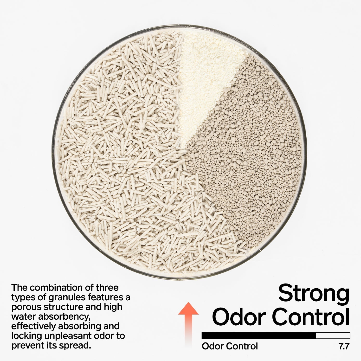 pidan Tofu 60%, Bentonite Clay 30%, Strach 10% Cat Litter 2.4 kg per bag | PD1606M1