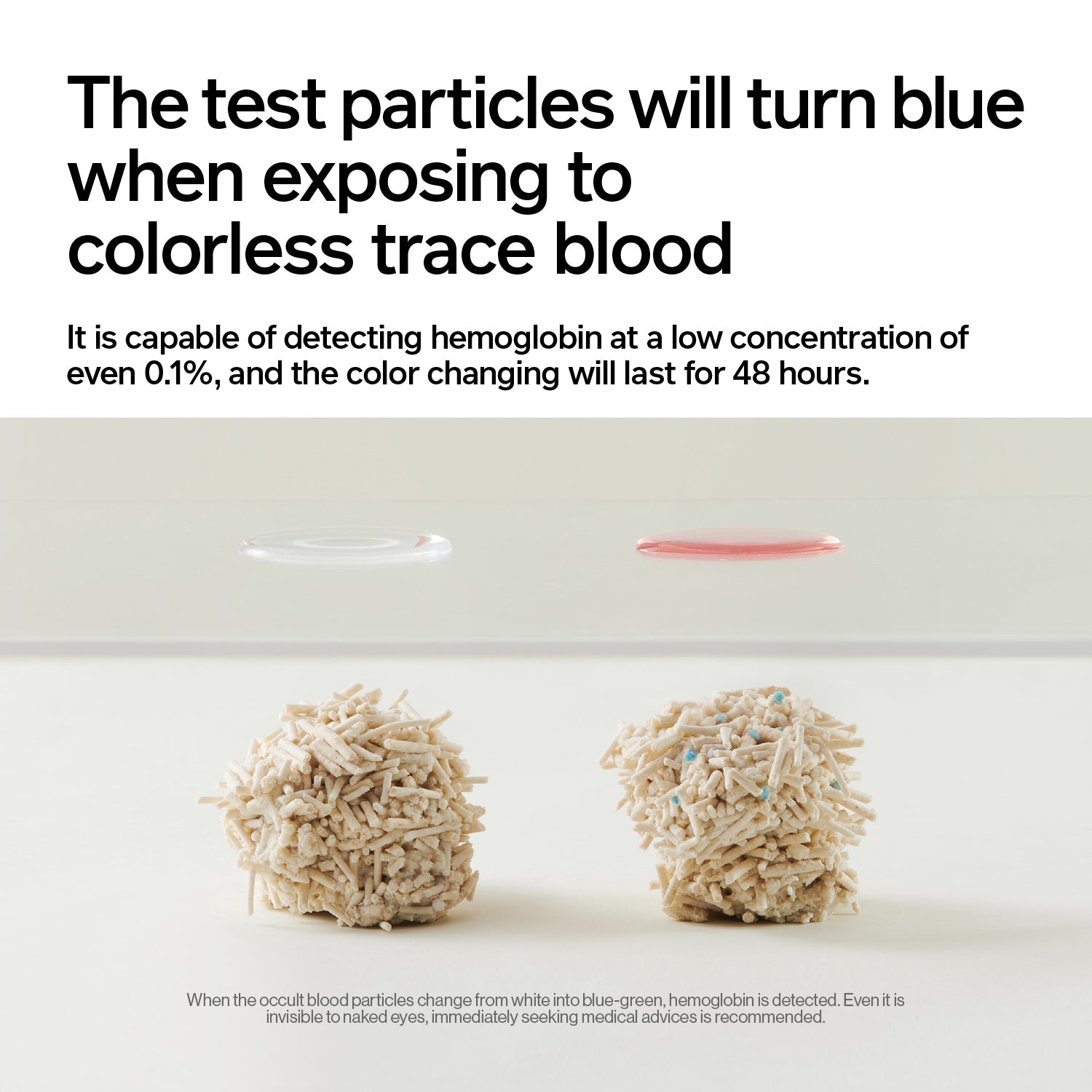 pidan Tofu Cat litter Occult Blood Test Particles | 2.4 kg per bag | PD1607M1X4