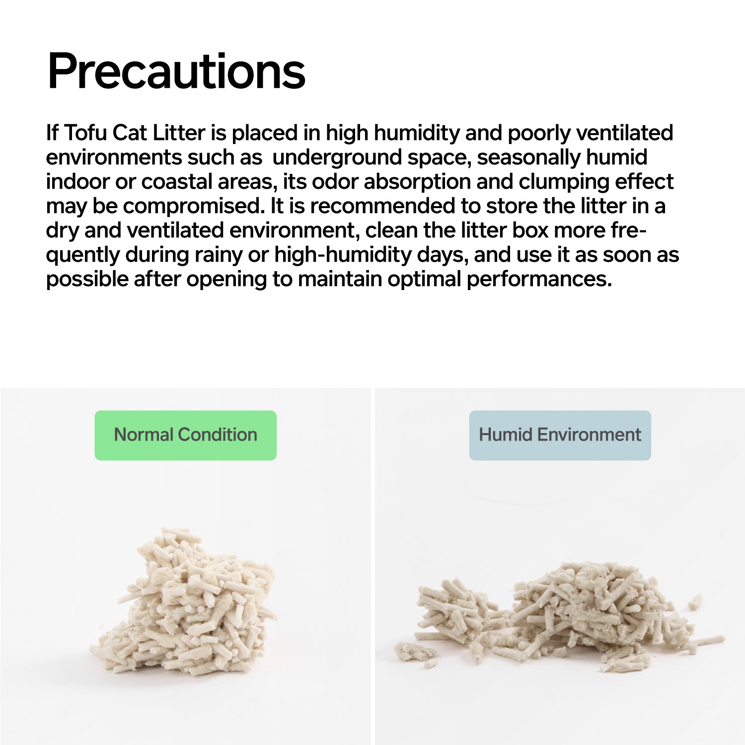 Litière pour chat au tofu biologique