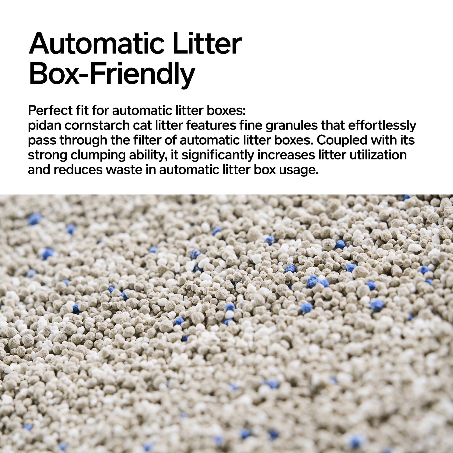 Cornstarch & Bentonite Clay Blend Cat Litter