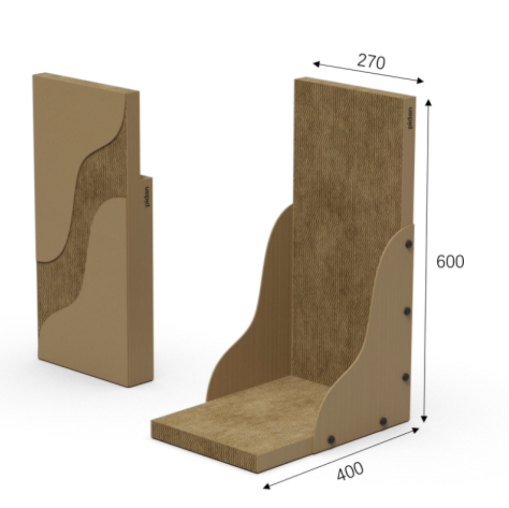 pidan Cat Scratcher Board – Straight Angle Style