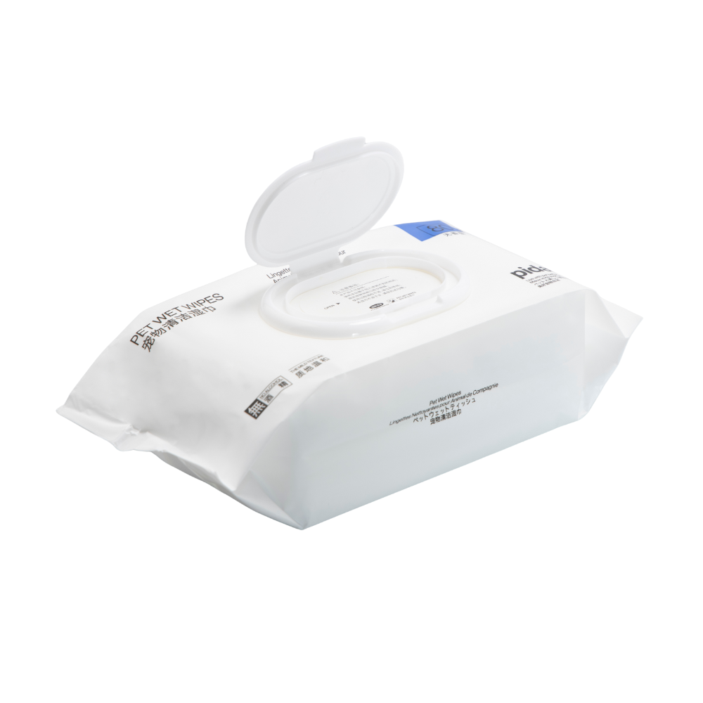 Lingettes humides pour animaux Pidan – Pack économique (3 x 80 feuilles, 240 feuilles au total)